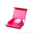 Regular Pink Folding Cosmetic Paper Boxes